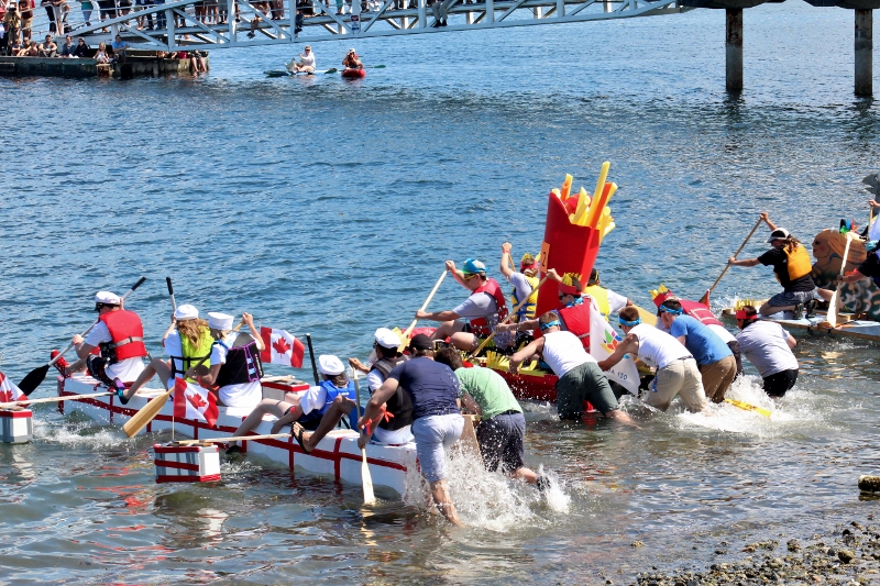 final race start